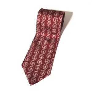 Men's Seligman Maroon All Silk Necktie